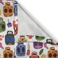 thumbnail image 6 of Ambesonne Wooden Valance & Curtain, Scary, 55"x30", Multicolor, 6 of 6