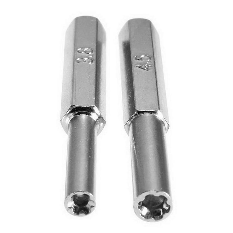 2 PCS New Professional Screwdriver 3.8mm 4.5mm Security Screwdriver Tool Bit Gamebit