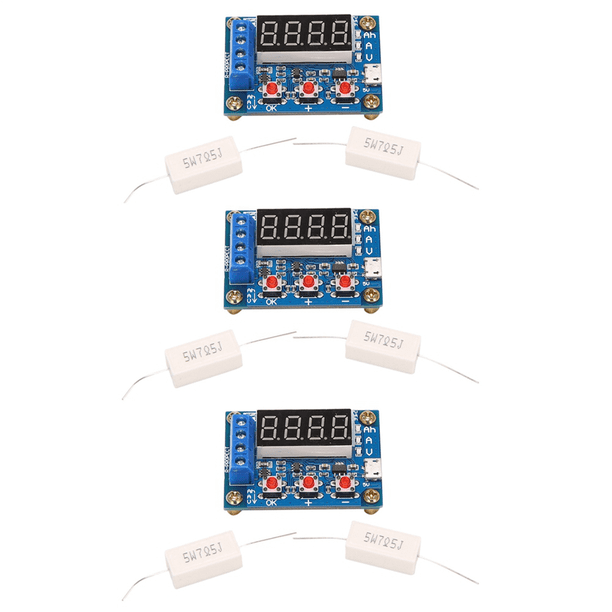 Probador De Capacidad Para Baterías 18650 Li-ion Y Plomo-ácido De 1.2-12V Con Micro USB