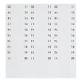 thumbnail image 3 of Legal Index Tabs, Preprinted Numeric: 11 to 20, 1/12-Cut, White, 0.44" Wide, 104/Pack, 3 of 3