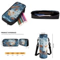 thumbnail image 6 of Jeiento Wolf Boys Backpack with Lunch Box Ages 6-8 8-10 10-12 Kids School Bag and Lunch Bag Pencil Case Water Bottle Holder Cool Flame Bookbag Set for Elementary Preschool Satchel, 6 of 7