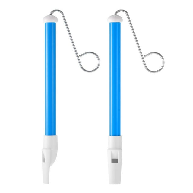 ZheElen Sifflet Coulissant Réutilisable Remplacement Mignon Parent-Enfant Éducation Précoce Jouet Musical Instrument en Bois Bleu