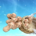 thumbnail image 6 of JTWEEN Full Silicone Piglet,4.7 in BPA-Free Soft Silicone Pig Doll Cute Lifelike  Baby Piglet Interesting Pig Toy Gift for Baby, 6 of 8