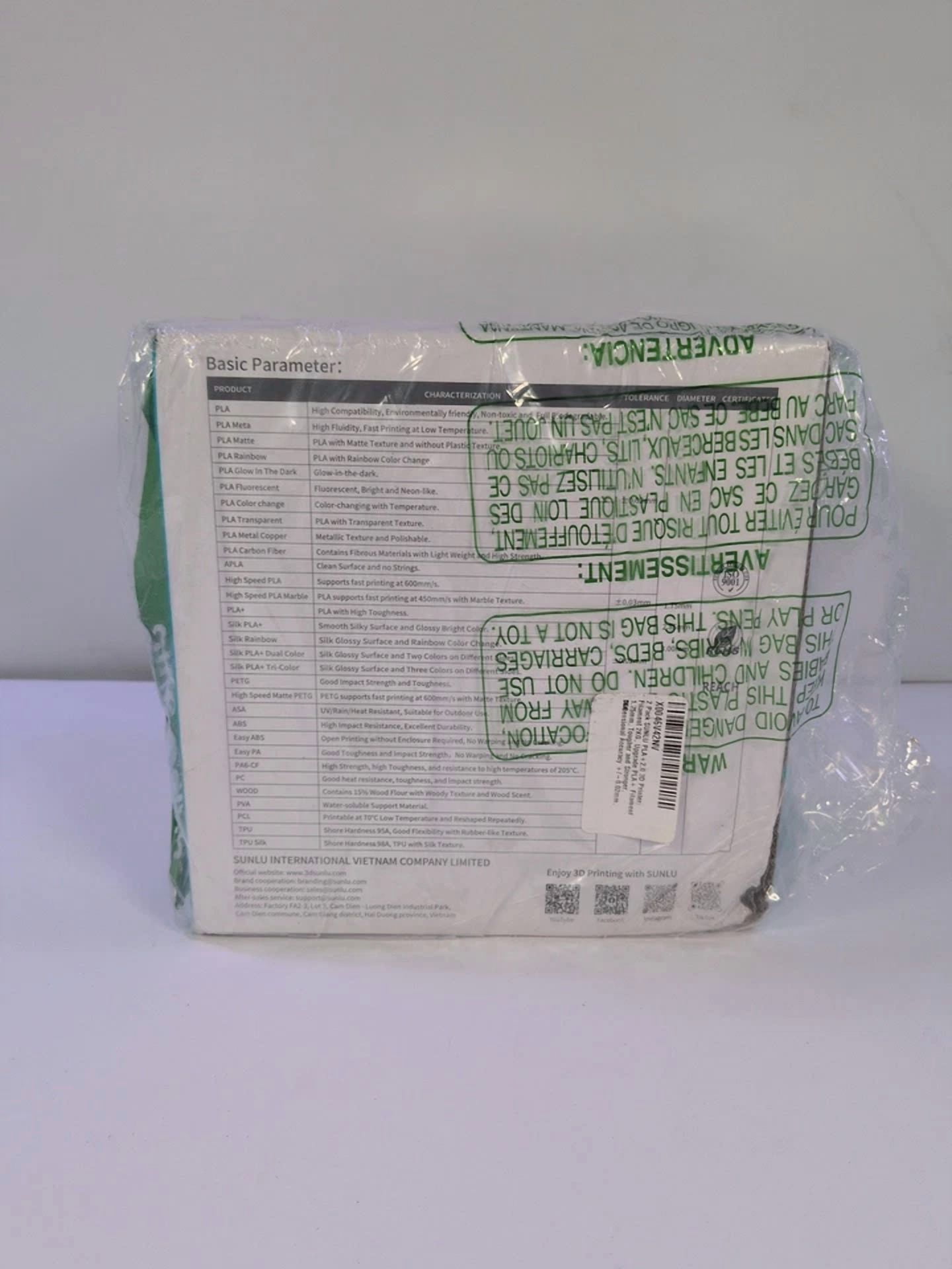 BUTTERFLY- Sunlu Pla+2.0 3D Printer Filament 2Kg, Upgrade Pla+ Filament 1.75Mm, Tougher And