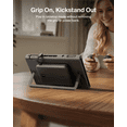 thumbnail image 6 of Gaming Nintendo Switch 2 Case Grip, Dockable with 30W 10000mAh Magnetically Attachable Power Bank with Digital Display, Kickstand Compatible Ergonomic Non-Slip Protective Travel Case - Black, 6 of 11