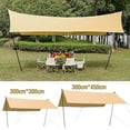 thumbnail image 5 of VBODN Sun Shade Sail,Awning for Camper,Outdoor Large Tent,Super Large,Camping Greenhouse,Outdoor Multi Person Windproof,Rainproof,Sunscreen,and Sunshade,for Outdoor Activities and Facility, 5 of 9