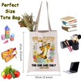thumbnail image 3 of Cartoon Tiger Gift Tigger The One And Only Since 1968 Tote Bag Tigger Lover Gift, 3 of 6