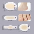thumbnail image 6 of TIERPOP Blister Pad Blister Bandage Blister Gel Guard Waterproof Blister Prevention Hydrocolloid Blister Cushion for Finger Feet, 6 of 13