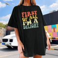 thumbnail image 2 of WEAIXIMIUNG Chandails d'Entraînement Femmes Ajustés Mode Femmes Haut Décontracté Col Rond T-Shirts Été Manches Courtes Décontracté Ample Imprimés Amusants T-Shirts Haut, 2 of 4