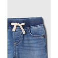 thumbnail image 2 of Gap Bebé Niño Pantalón de Mezclilla de Corte Delgado con Cintura Acanalada, Lavado Medio, 3 Años, 2 of 2