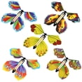 thumbnail image 1 of Bangcool 30PCS Magic Flying Butterflies Funny Butterfly Toy Rubber Band Powered Butterfly, 1 of 10