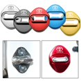 thumbnail image 3 of 4 Piezas De Acero Inoxidable Para Puerta De Coche , Decoración Protectora Para Toyota GR Sport Honda Nissan Mitsubishi KIA Mazda Suzuki MG Mercedes Benz BMW Ford Accesorios, 3 of 4