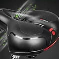 thumbnail image 5 of Oversized Comfort Bike Seat Extra Wide Saddle Bicycle Seat Pad Soft Padded Mountain Bike Gel Saddle Seat, 5 of 9