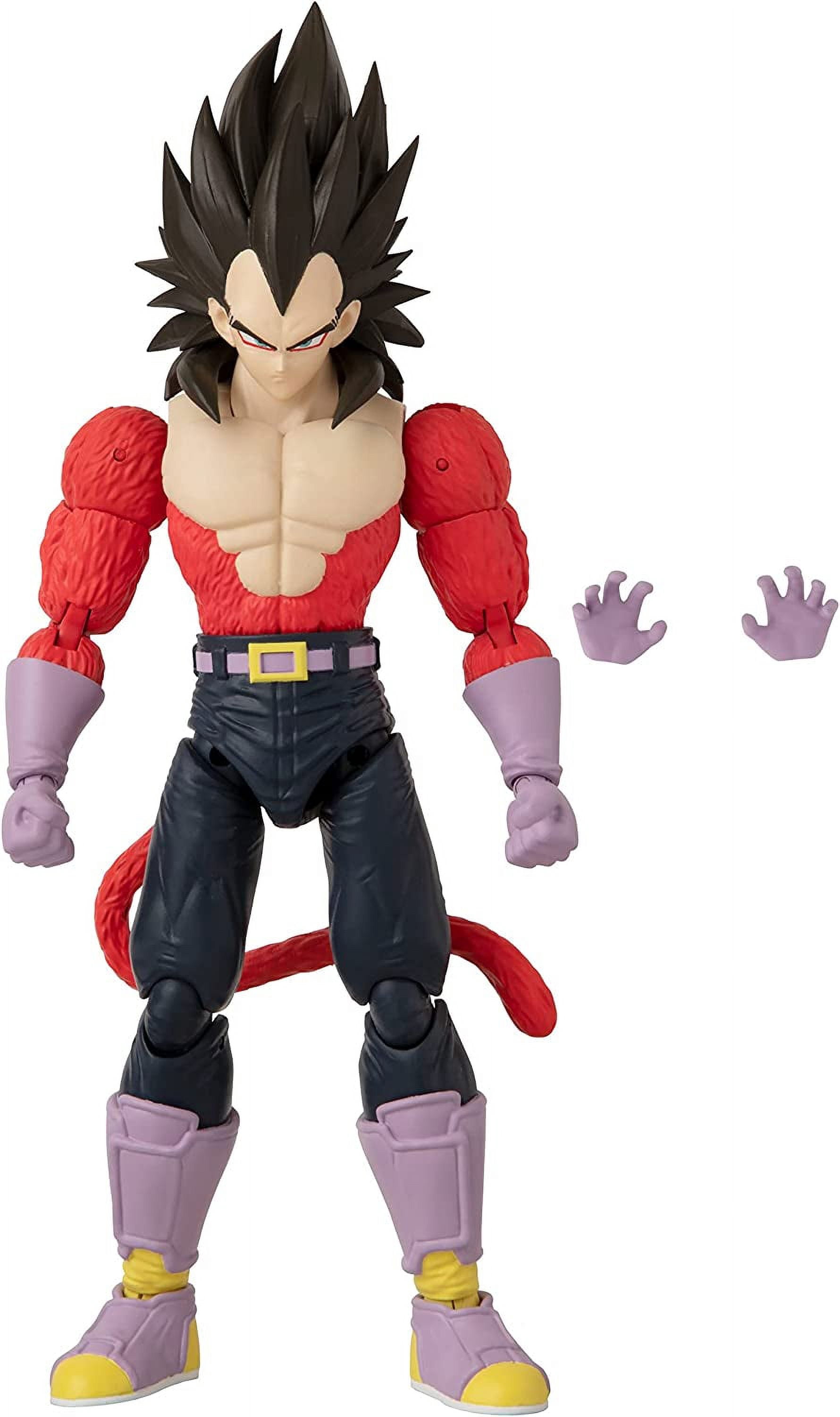 Dragon Stars Series - Dragon Ball Super - Super Saiyan 4 Vegeta, 6.5" Action Figure