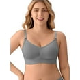 thumbnail image 3 of HBlife 5 Pack Nursing Bras for Breastfeeding Womens Maternity Bras Seamless Wireless Sleeping Bra with Bra Extenders, 3 of 6
