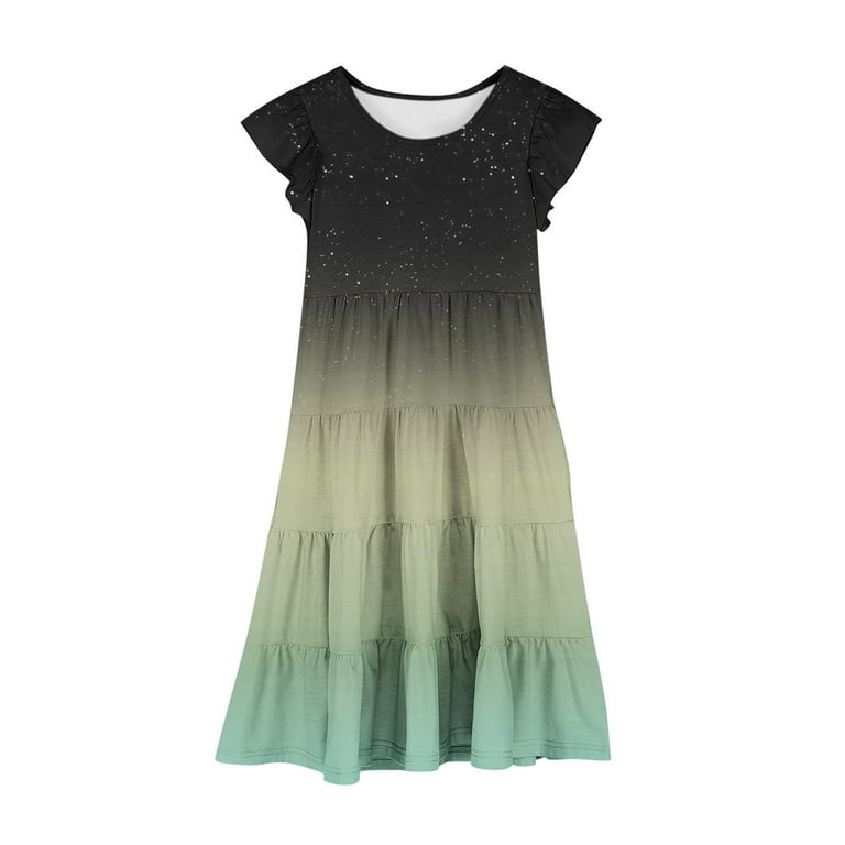 strapless open back dress Modern Fit Midi Drop-Waist Dress - Pleated Mixed Media main image 1