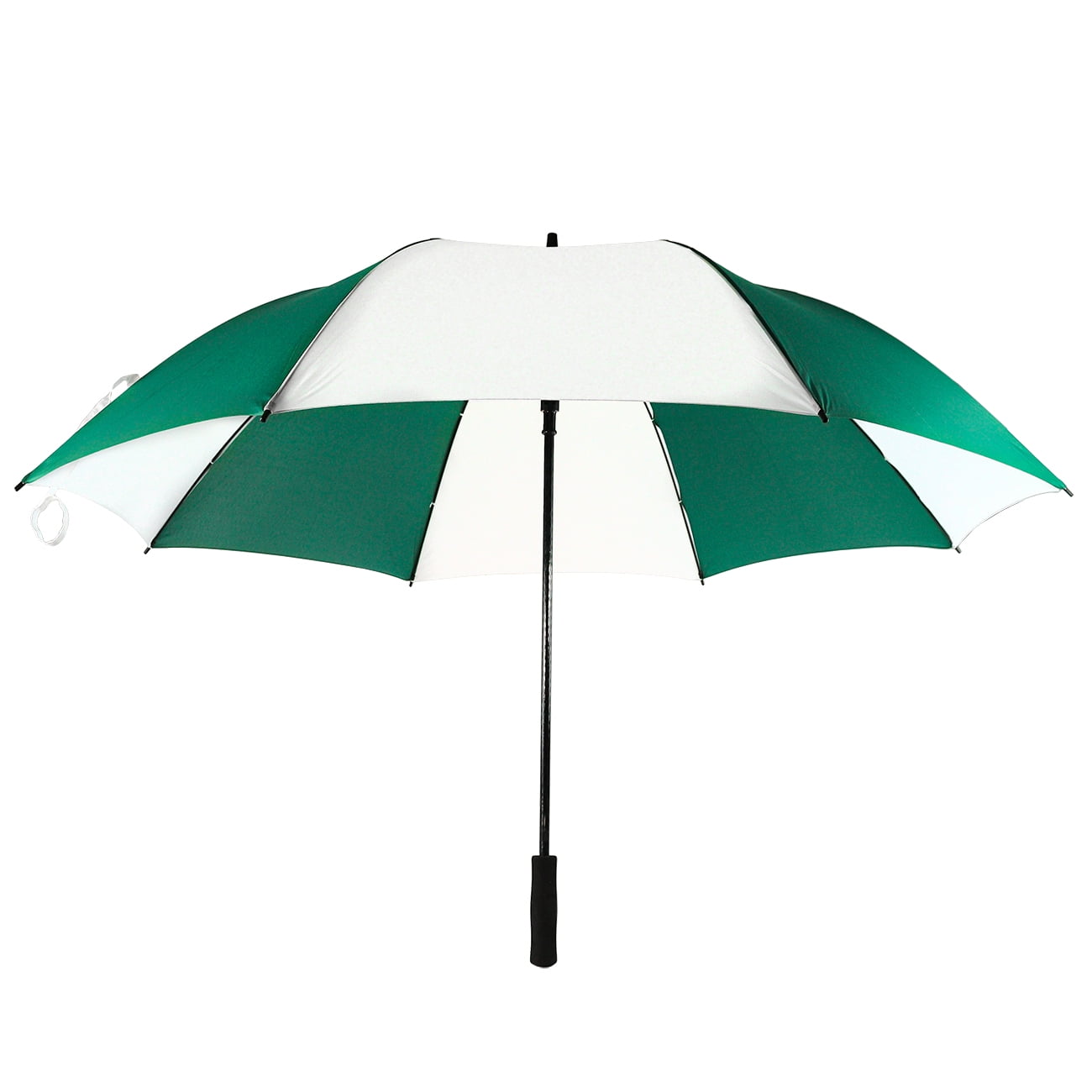 JP Lann Player Supreme Golf Umbrella 62" Green / White Single Canopy