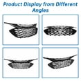 thumbnail image 3 of Kojem Front Bumper Grill Upper + Lower Grille for 2019 2020 Chevrolet Malibu Sedan Chrome 3PCS, 3 of 12