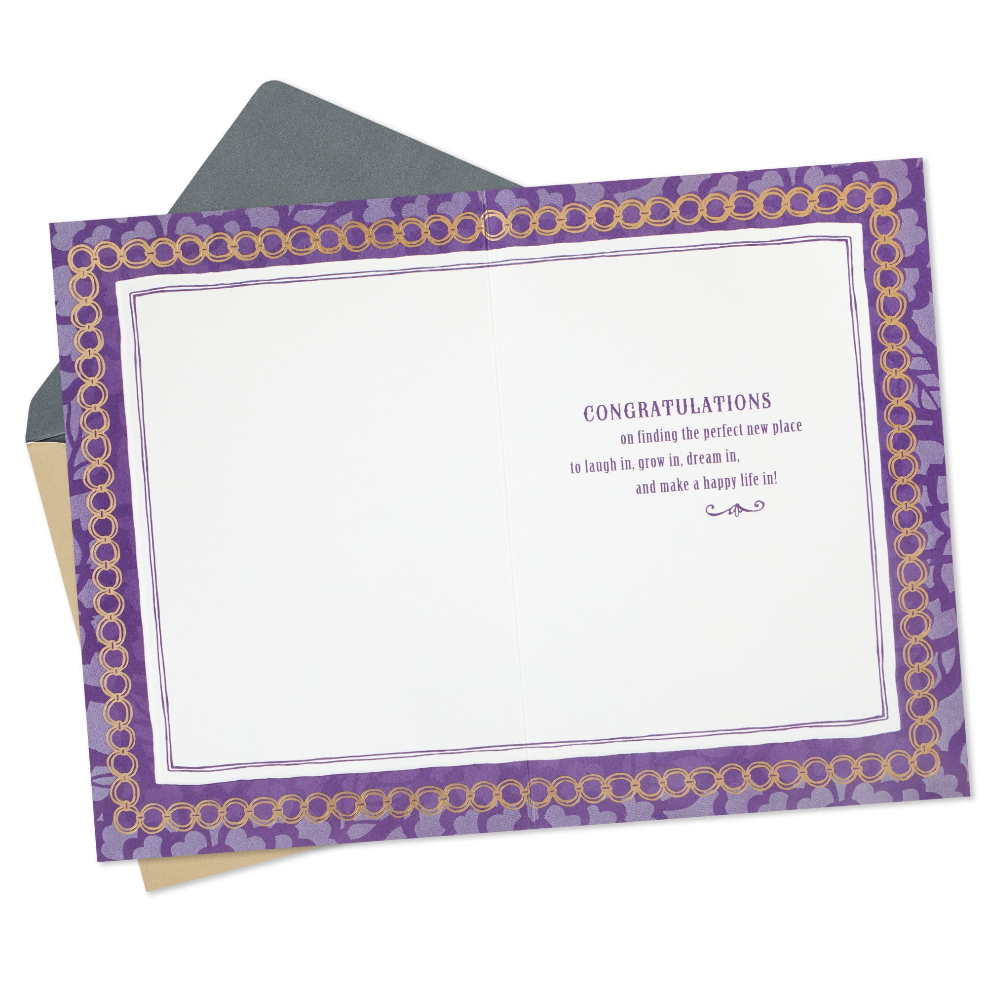 Hallmark New Home Card (Home Is Where You Hang Your Dreams)