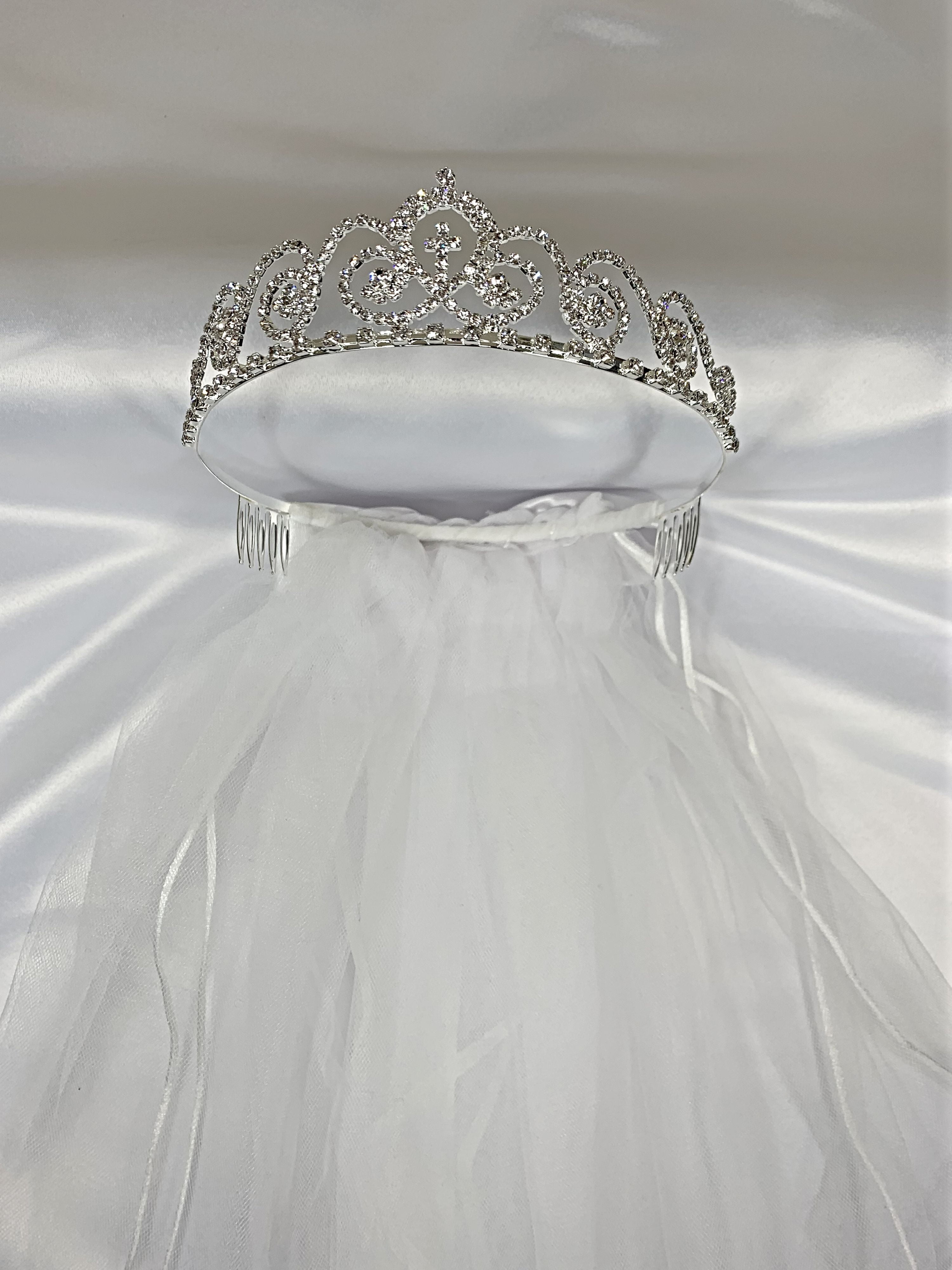 Communion Crown Flower Girl Crown Boho Wedding Crown Pearl Crown Communion Crown Wreath Crystal Crown,Bridal Crown Flower Crown