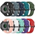 thumbnail image 1 of wonima11 Band for Garmin Vivoactive 6/5/3, Soft Silicone Band Replacement for Garmin Venu Sq 2/Venu 2 Plus/Forerunner 55/Forerunner 165/Vivomove Sport/Vivomove Trend/Approach S40 S42 S12, 1 of 1