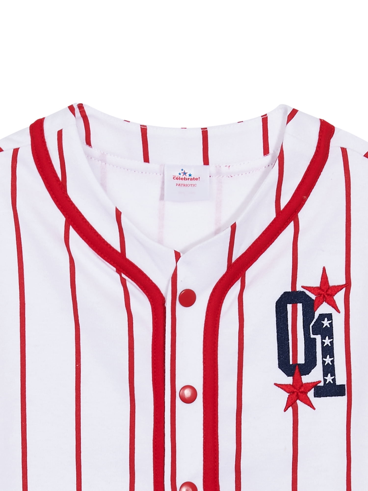 Way To Celebrate Boys Patriotic Americana Top, sizes 4-18
