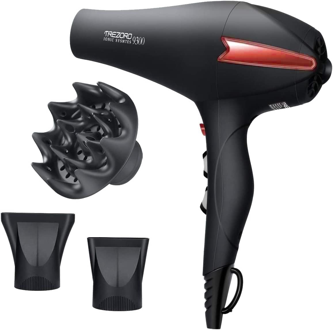 Hair Dryer, 2200 Watt Professional Ionic Salon Blow Dryer, Ceramic