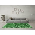 thumbnail image 3 of Ahgly Company Indoor Round Animal Emerald Green Traditional Area Rugs, 4' Round, 3 of 4