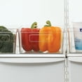 thumbnail image 6 of Mainstays Clear Plastic Pantry Organizer Bin for Kitchen Cabinet and Fridge, Large 12" x 7.5" x 4", with Handles, 6 of 9