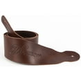 thumbnail image 1 of Norman Standard Leather Guitar Strap - Brown, 1 of 1