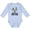 AE-Light Blue, variant on Inktastic Great Dane Dog Lover Boys or Girls Long Sleeve Baby Bodysuit