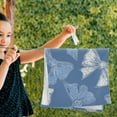 thumbnail image 5 of Blue White Bows with Polka Dots Hand Towel Absorbent Bath Towels for Bathroom Sports Gym 28" x 14" Set of 2, 5 of 8