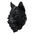 thumbnail image 2 of Ebros Large Black Wolf Head with Blood Eyes Wall Decor Plaque 16.5" Tall, 2 of 7