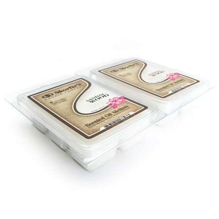 Air Incense - Pure Sandalwood Wax Melts 2 Pack - Highly Scented- Earth Warmer Wax Cubes Collection