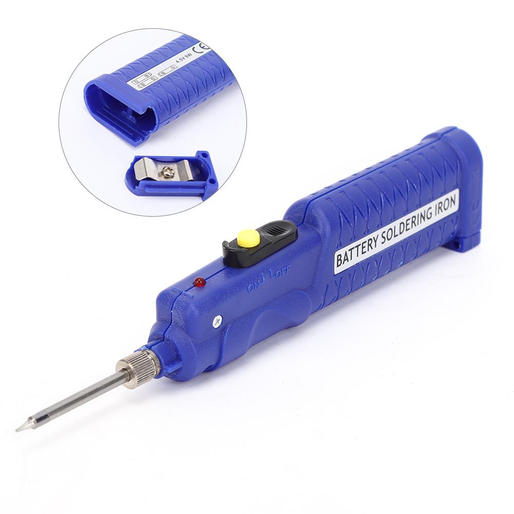 LYUMO Electric Soldering Iron, ABS 4.55V 8W Outdoor Portable Battery