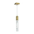thumbnail image 4 of Elegant Lighting Aurora 5 inch Pendant in Satin Gold, 4 of 9