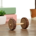 thumbnail image 4 of Xinyat Wood Mini Exercise Chew Hamster Chew Toys,Wooden Pine Guinea Pigs Rats Chinchillas Toys Accessories Care Molar Toy for Bunny Gifts Small, 4 of 8
