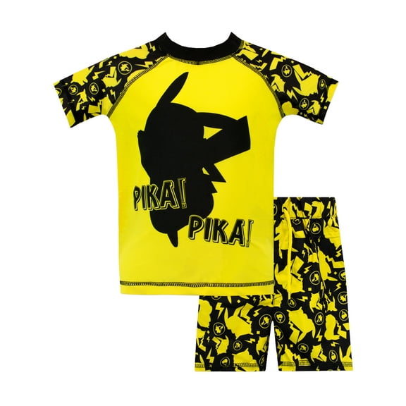 Pokemon Boys Swim Set Sizes 4 - 14