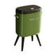 thumbnail image 2 of Cubo de basura con patas, sin necesidad de agacharse, multifuncional, minimalista. Verde, 2 of 9