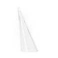 thumbnail image 2 of facefd Single Fingertip Cone Display Storage Collection Decorative Stand Plastic Jewelry Organizer Showcase Store Ornament Transparent, 2 of 7