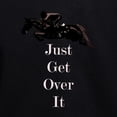 thumbnail image 3 of CafePress - Just Get Over It Horse Jumper - Pullover Hoodie, Classic & Comfortable Hooded Sweatshirt, 3 of 4