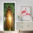 thumbnail image 1 of de Puerta 3D, Papel Tapiz Autoadhesivo, Calcomanías de Mural, Tratamientos de Pared Extraíbles para Accesorios de Habitación para hogar Colco  Pegatinas de la puerta mural, 1 of 8