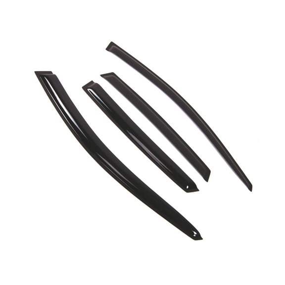 TuningPros Outside Mount Window Visor Deflector Smoke Tinted 4 Pcs Set For 2008-2011 Subaru Outback Sport