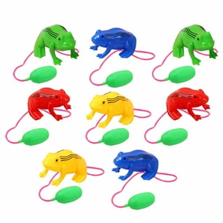 100 Pcs Mini Jumping Frog Toys for Kids Frog Game Bouncing Frog Toys Hopper  Game Goodie Bags Jumping Toy Mini Funnel Hopper Frog Child Animal Small