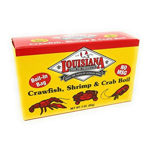 Louisiana Crawfish, Shrimp, and Crab Boil-in Seed Bag 3.0oz