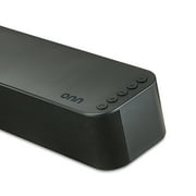 onn 20 Inch Bluetooth 2.1 Channel Soundbar with Multi-Color LED Lighting, Black