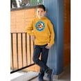 thumbnail image 2 of Comic Style Pizza Hoodie Juniors -Image by Shutterstock,  Medium, 2 of 4