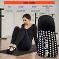 thumbnail image 3 of successthop Grip Socks Women Pilates and Yoga Yoga Gym Homewear Workout Ladies Criss Non Slip Sock for Gifts Black, 3 of 7