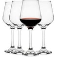 thumbnail image 1 of LUXU Wine Glasses Set of 4,Universal Red Wine Glasses,15 Fluid Ounce Glass Goblet,White Wine Glasses for Everyday Use or Entertaining, 1 of 3