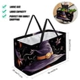 thumbnail image 2 of Witch Hat Large Capacity Collapsible Cube Organizer Tote Bag Storage Box Oxford Cloth Reusable Foldable Bucket with Handle, 2 of 7